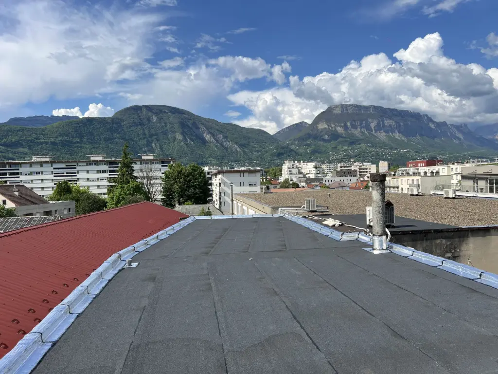 Étanchéité de toiture à Grenoble (Isère) – travaux réalisés par IDS Étanchéité